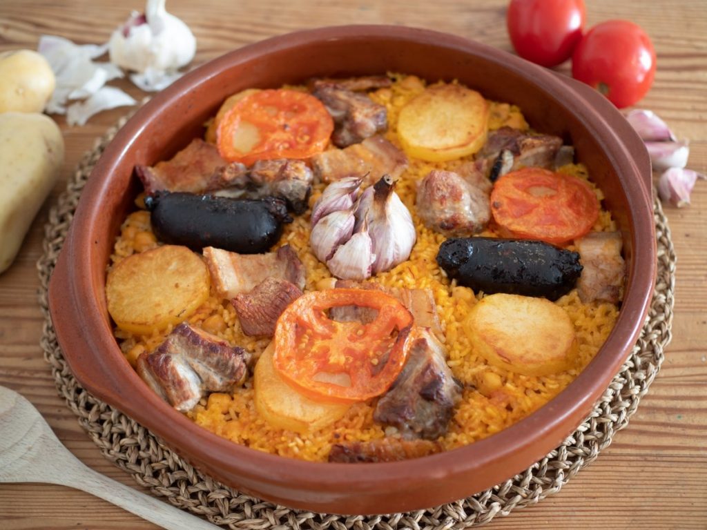 Arroz al horno