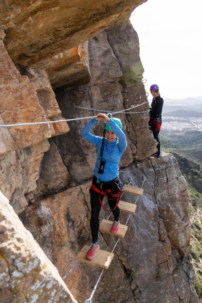 Puente Tibetano Vía Ferrata