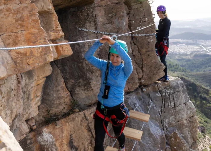 Puente Tibetano Vía Ferrata